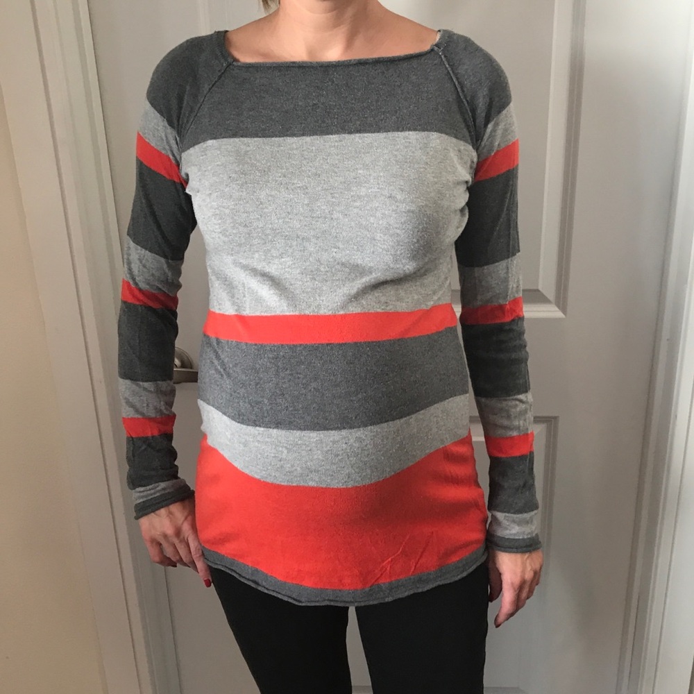 Pea in the Pod maternity striped sweater Med